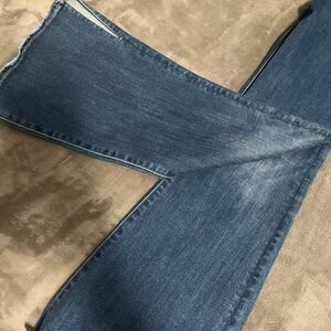 American Eagle Outfitters Dark Blue Bootcut Leg Jeans